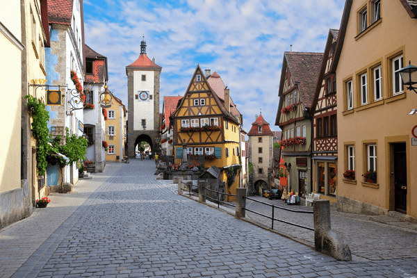 medieval towns in europe