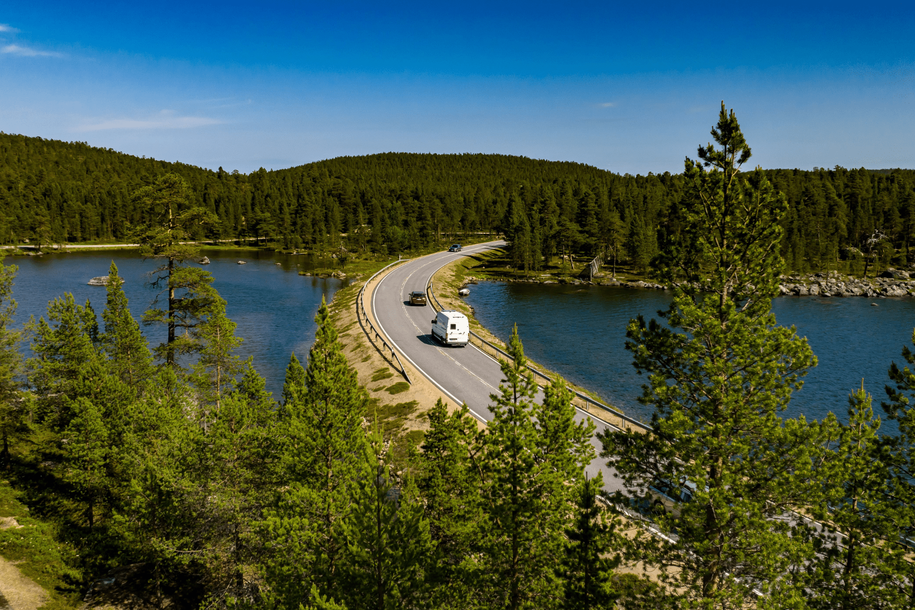 campervan travel in norway