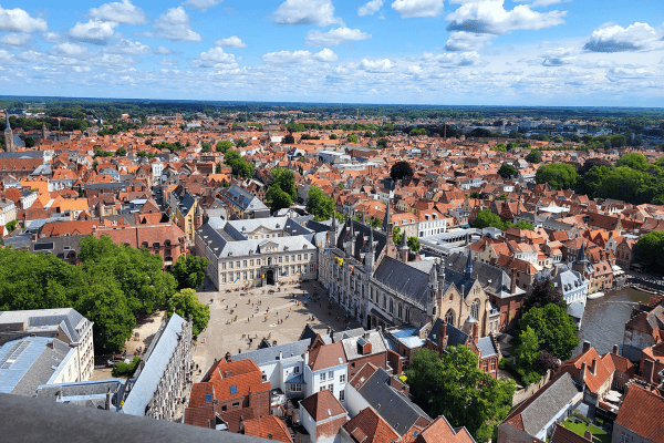 climbing the belfry tower