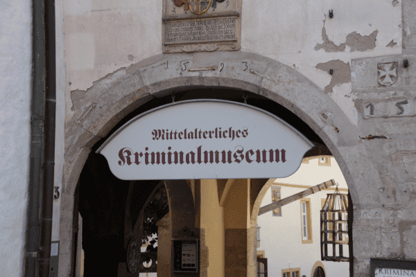 crime museum rothenburg ob der tauber
