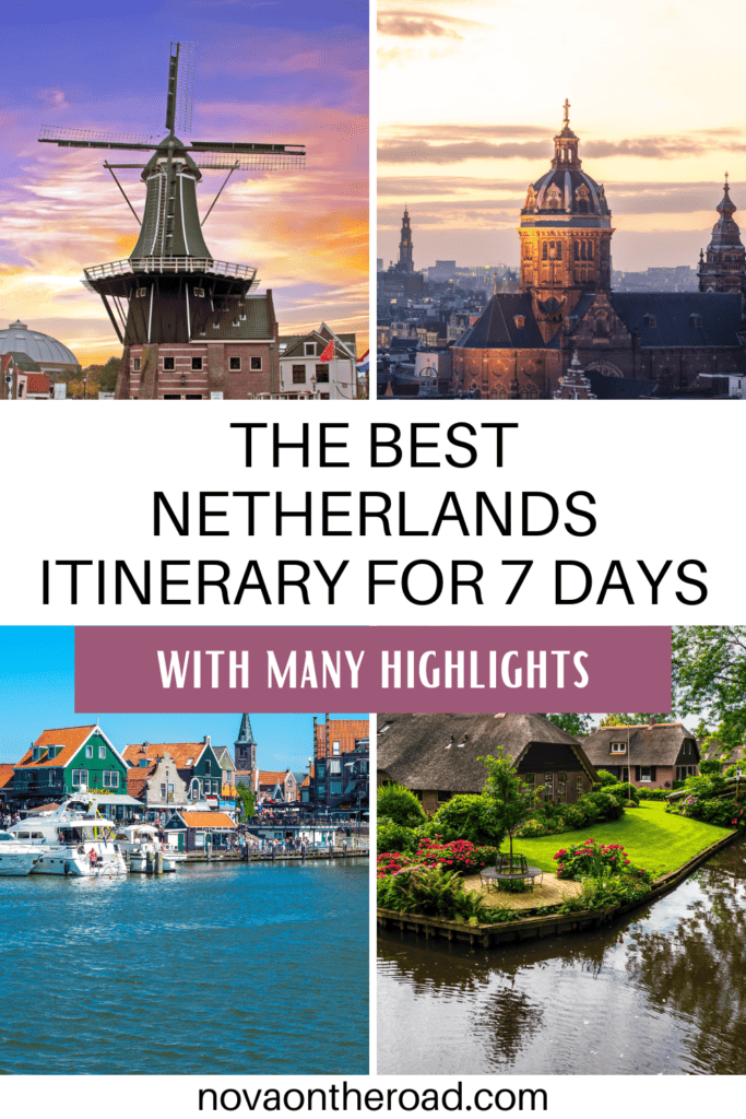 netherlands travel itinerary 7 days
