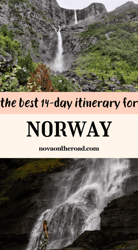 Norway travel itinerary