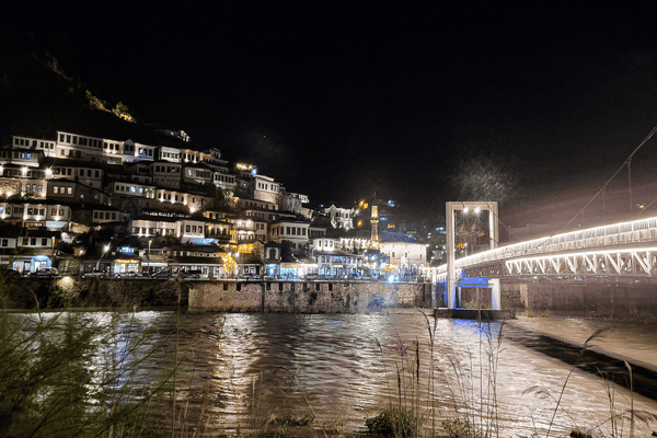 berat at night