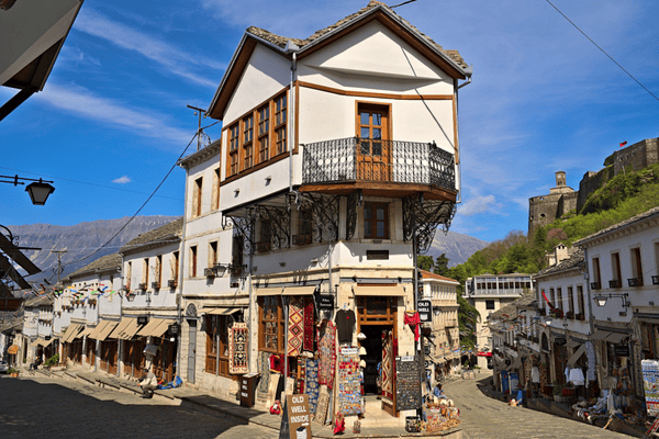 old bazaar, gjirokaster