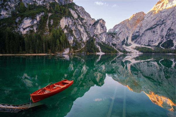 lakes in the dolomites