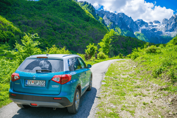 renting a car in montenegro