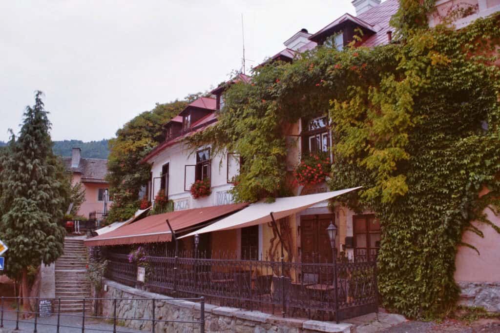 cafes in banska stiavnica