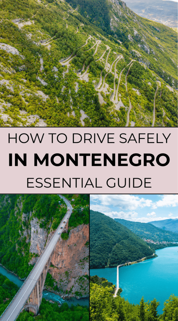 how to drive in montenegro