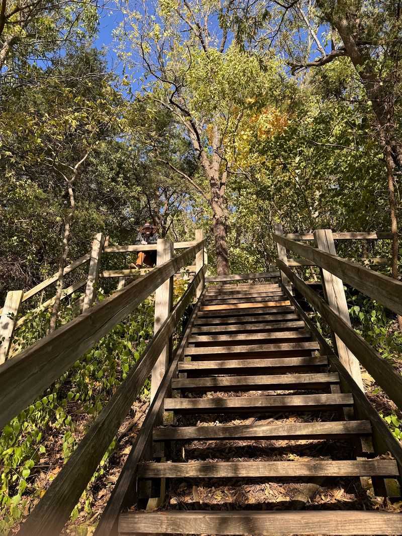 204 Wooden Steps Down to the Water