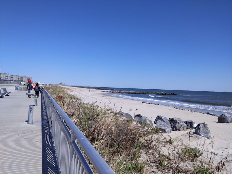 A Beach Where The Subway City Simply Runs Out Of Pavement