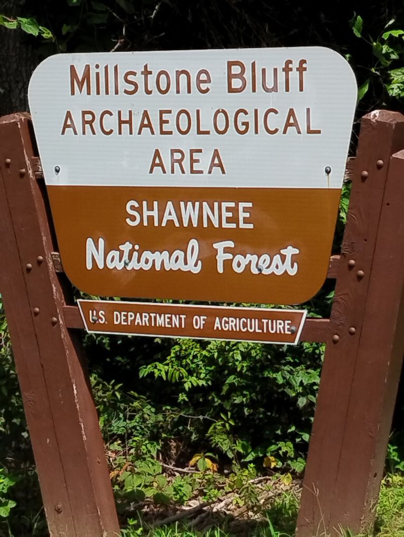 A Bluff Hidden in the Shawnee National Forest A Bluff Hidden in the Shawnee National Forest