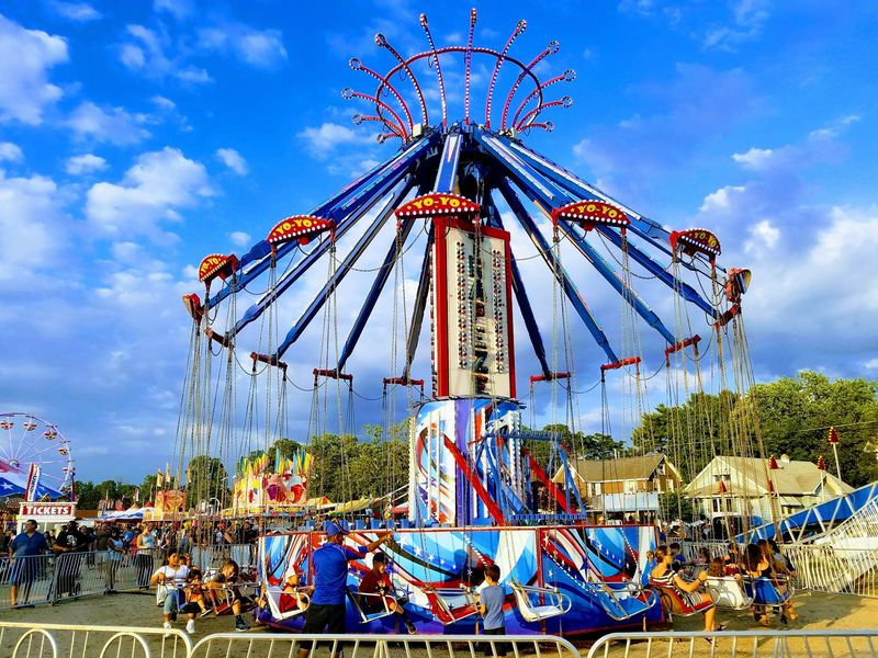 A Carnival Midway That Keeps Spinning Long After Dark