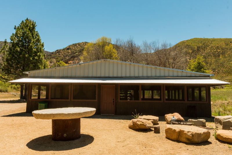 A Cowboy Cabin, A Grand Room, And A Real Ball Field