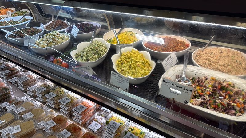 A Deli Case Full of Mezze