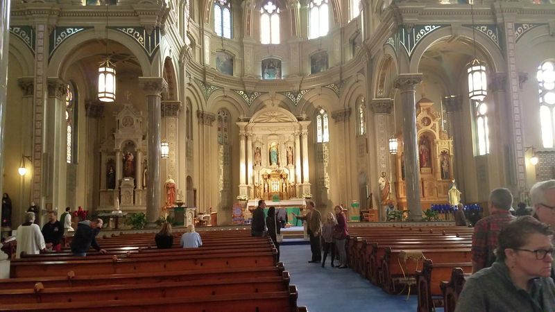 A Lunch-Hour Mass Built For Downtown Workers