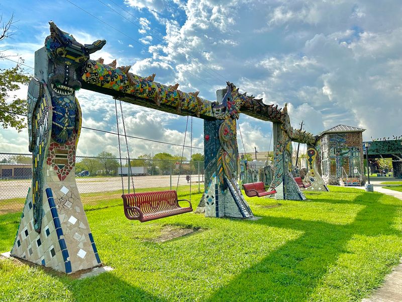 A Mosaic Strip on Houston's East End