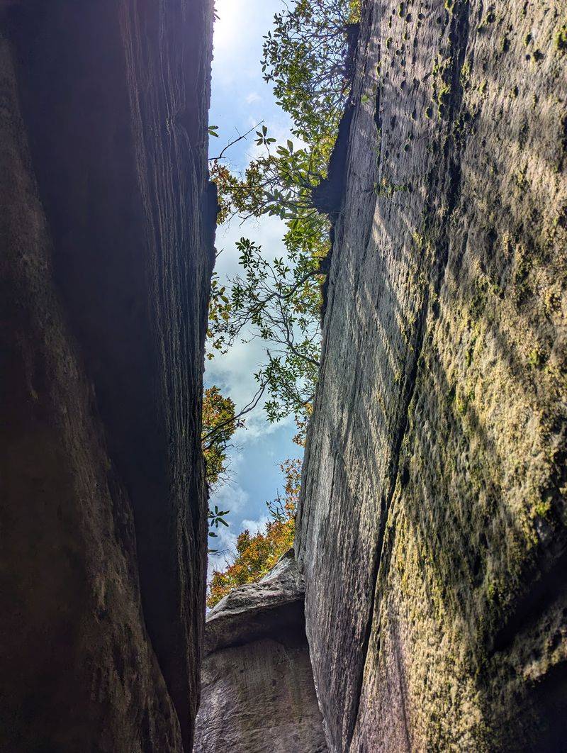 A Rock Labyrinth Sitting on a Mountaintop in Southwest Virginia A Rock Labyrinth Sitting on a Mountaintop in Southwest Virginia