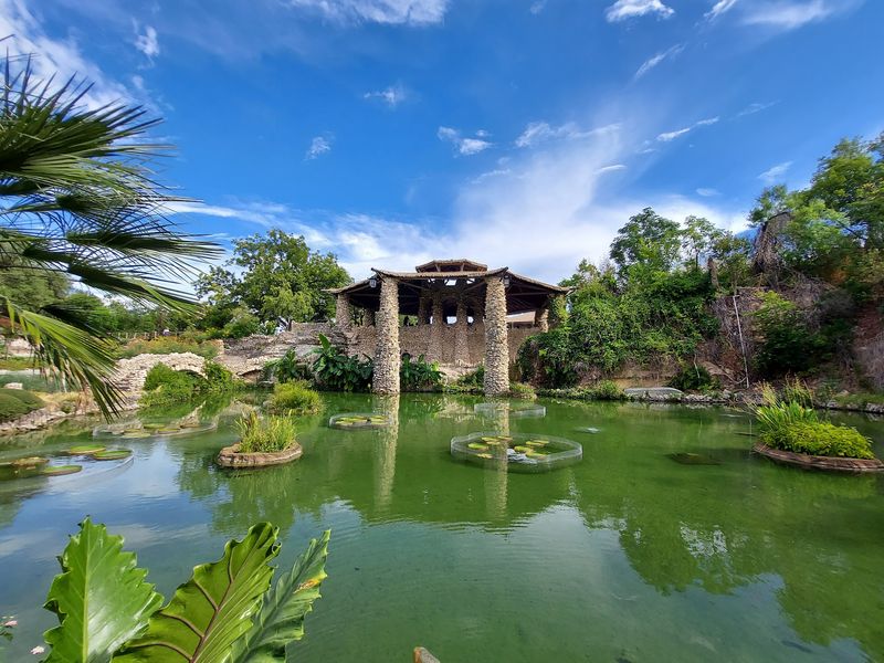 A Sunken Garden Inside Brackenridge Park A Sunken Garden Inside Brackenridge Park
