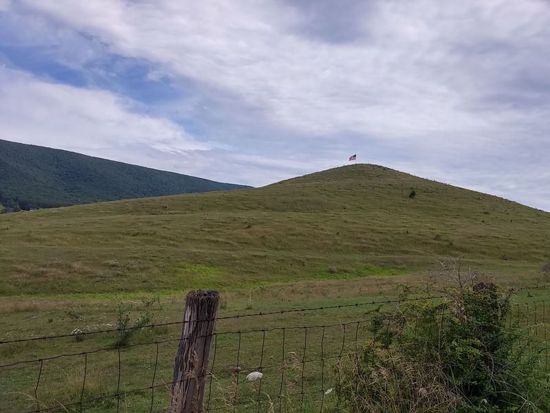 A Volcano Plug Sitting Quietly in Highland County A Volcano Plug Sitting Quietly in Highland County