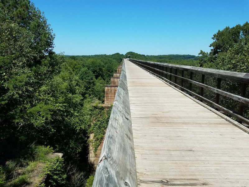 An Old Railroad Corridor That Swapped Freight Trains for Footsteps