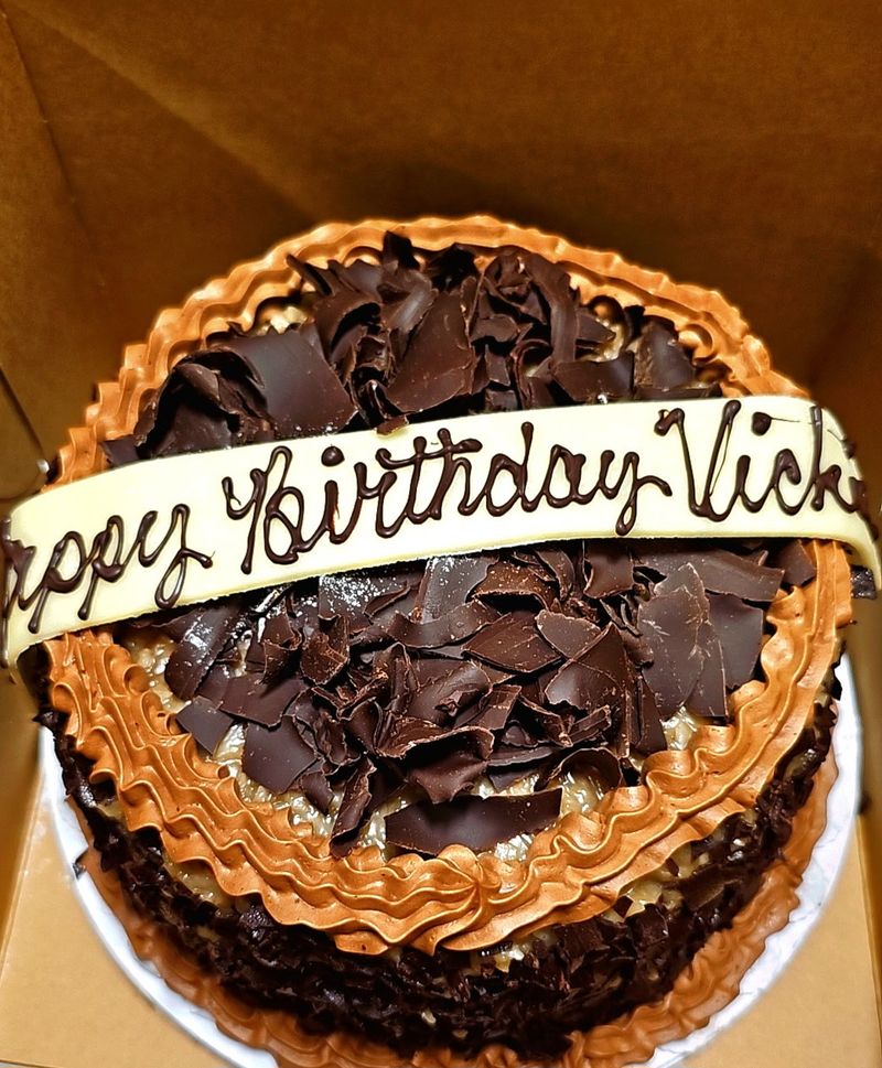 Birthday Cakes, German Chocolate and Sweet Extras