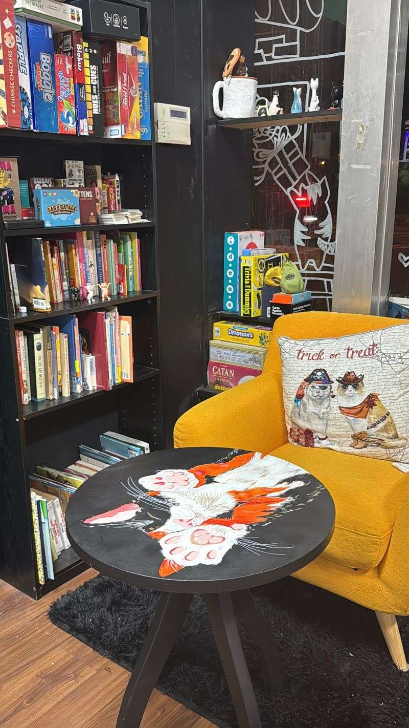Bookworms And Board Gamers Get Their Own Cozy Corner
