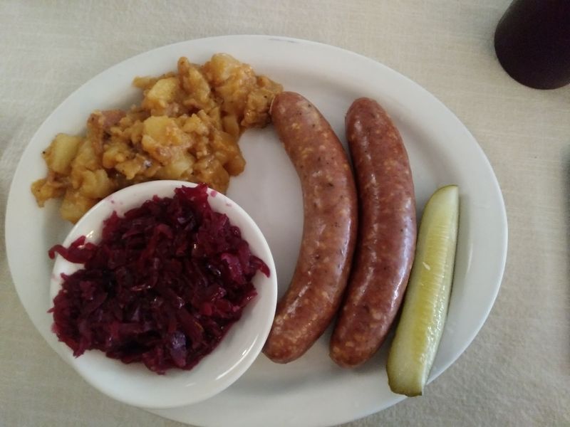Bratwurst, Polish Links and a Cheesy Surprise