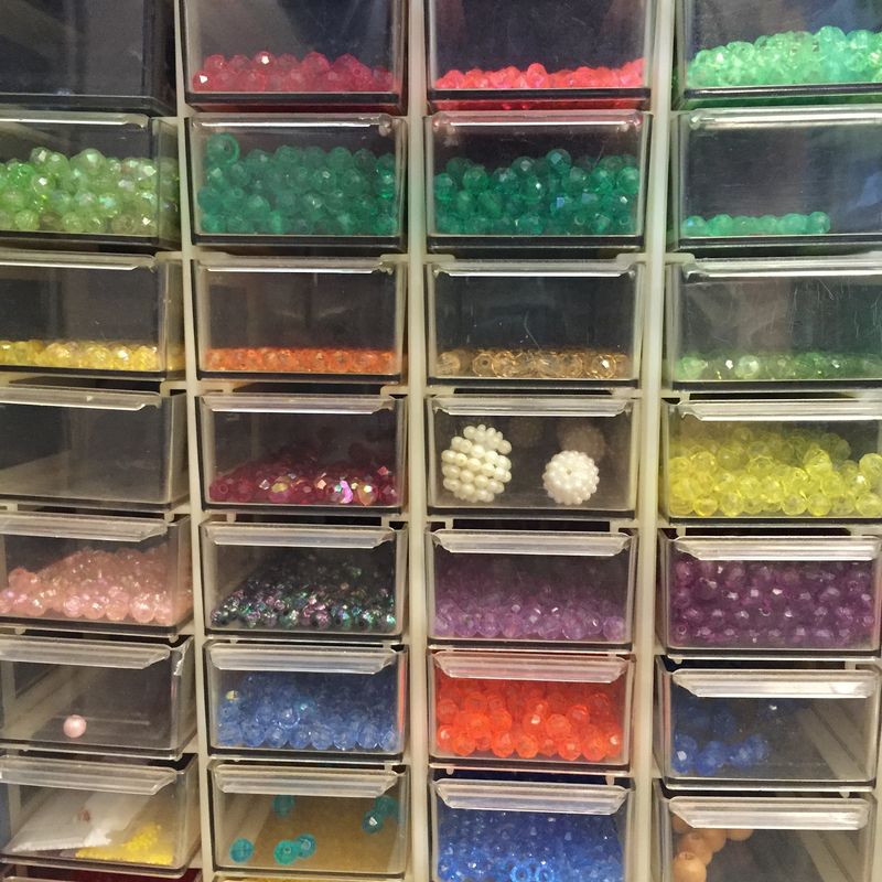 Canvas, Beads And Resin Molds For Makers On A Budget