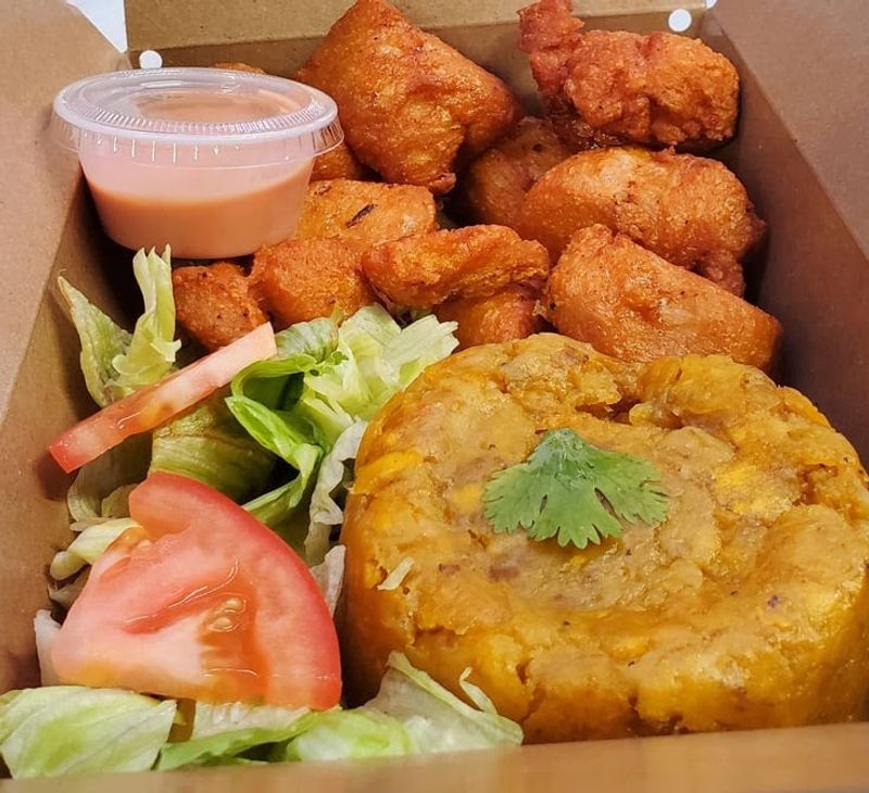 Carne Frita, Tostones, And That Famous Pink Sauce