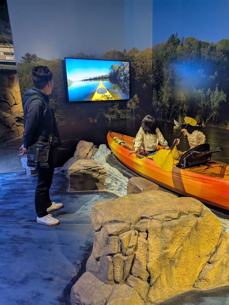 Casting A Line From A Boat That Stays Docked