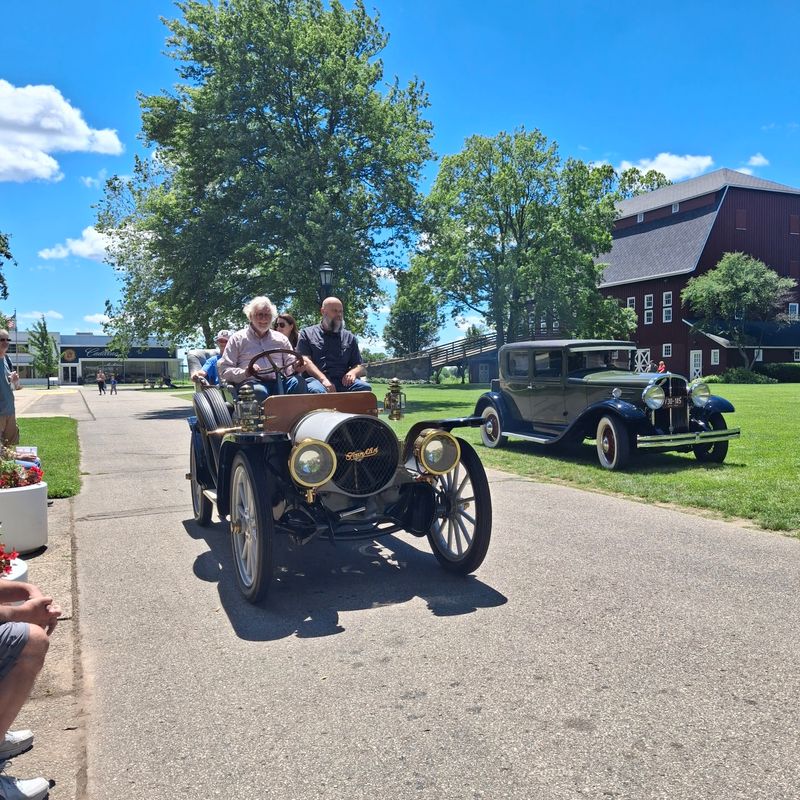 Climb Aboard For A Vintage Ride Around The Grounds