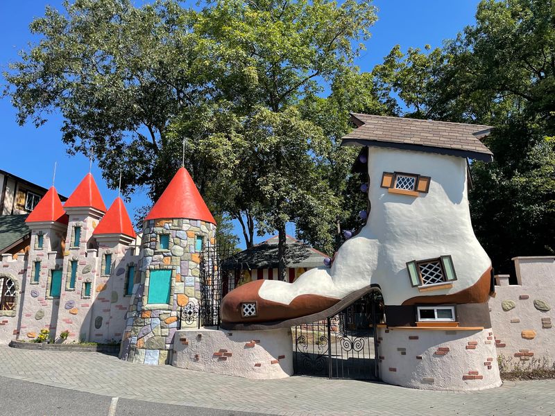 Climb Into The Giant Shoe And Explore The Castle Climb Into The Giant Shoe And Explore The Castle