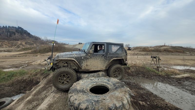 Concrete, Logs And Tires Built To Rattle Your Confidence