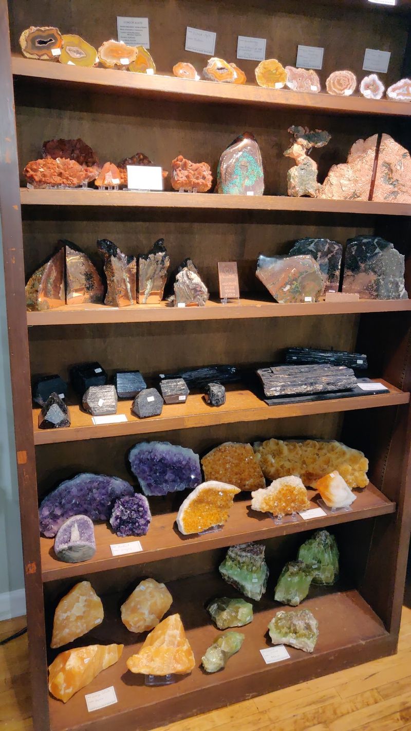 Crystals, Geodes, and Copper Spheres
