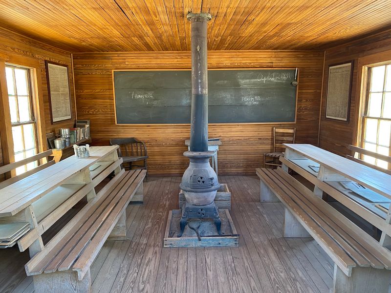 Depot, Schoolhouse, and a Fort-Style Residence Depot, Schoolhouse, and a Fort-Style Residence