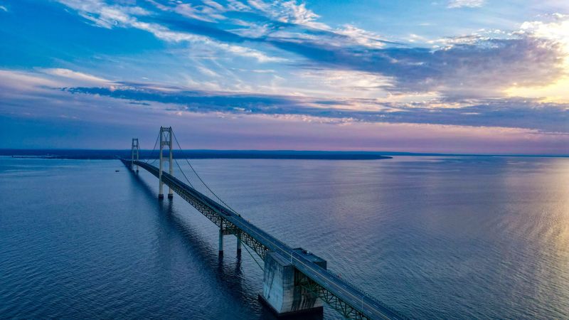 Five Miles Of Steel Linking Two Peninsulas
