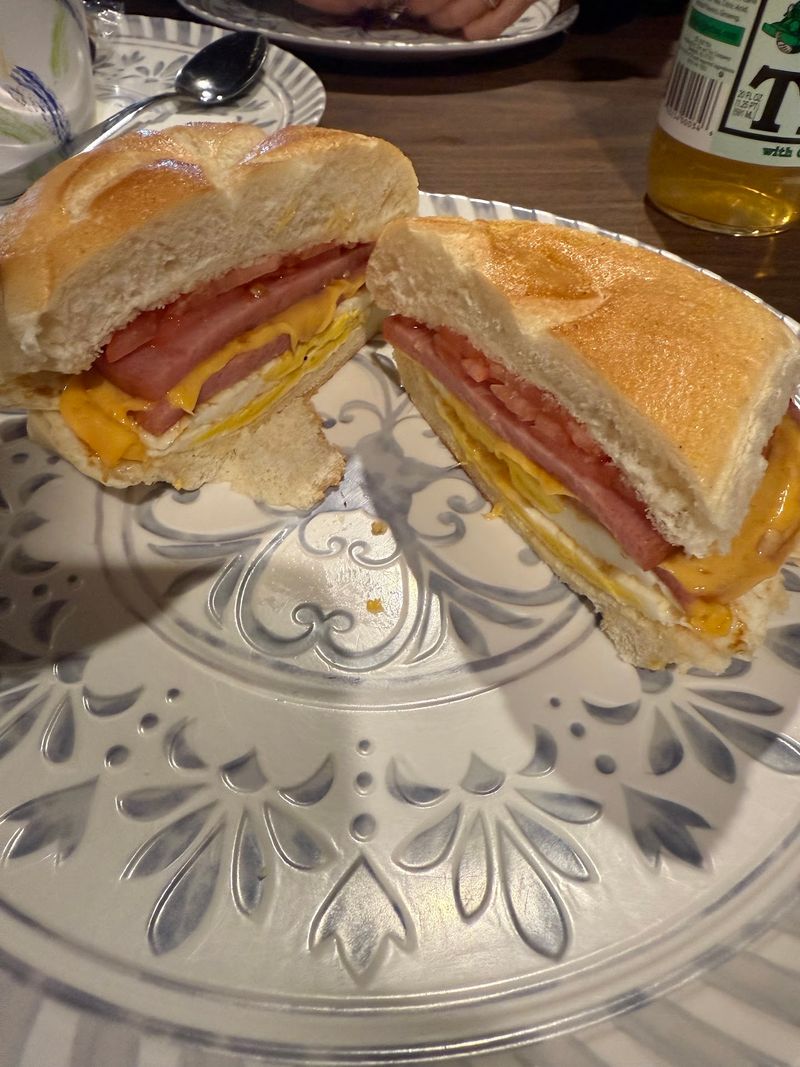 Five Slices Of Pork Roll Make A Bold Morning Statement Five Slices Of Pork Roll Make A Bold Morning Statement