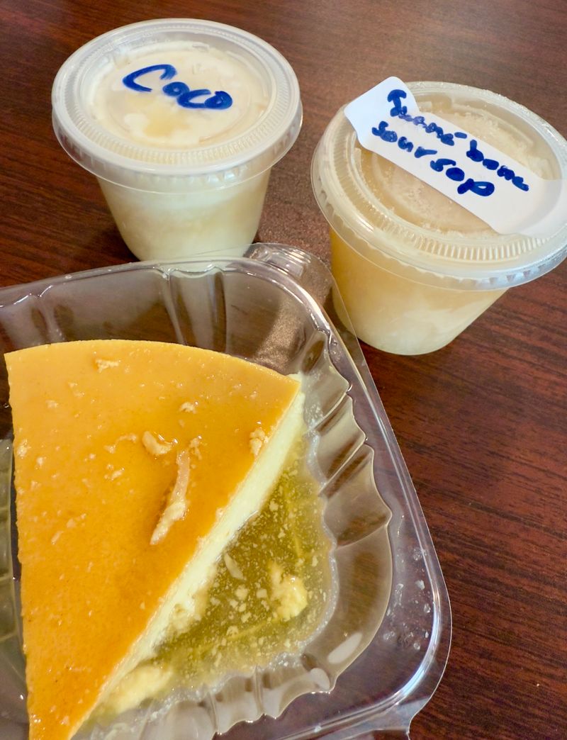 Flan de Coco and Limber Sweet Spots