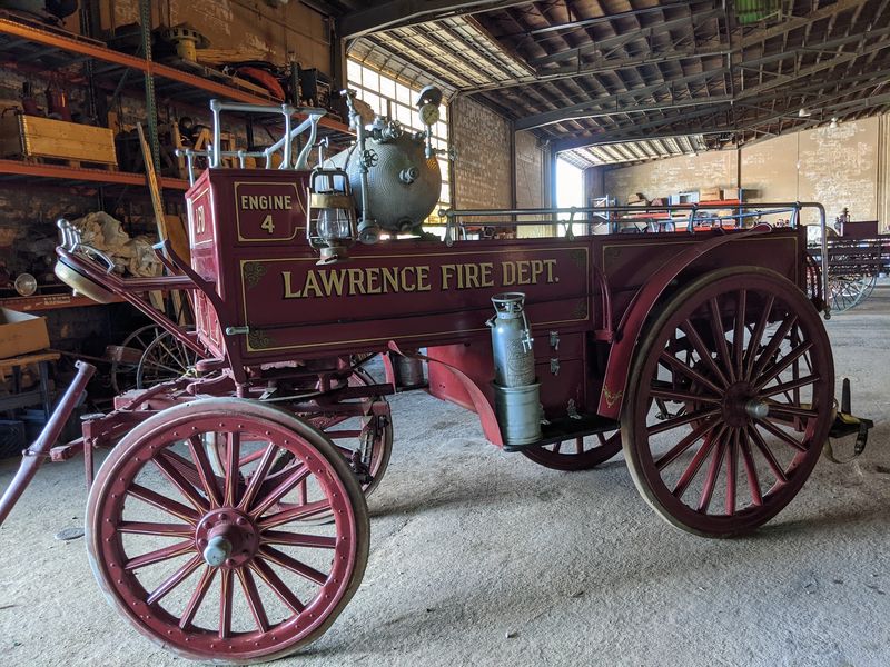Hand Pumpers And Horse-Drawn Wagons Steal The Show Hand Pumpers And Horse-Drawn Wagons Steal The Show