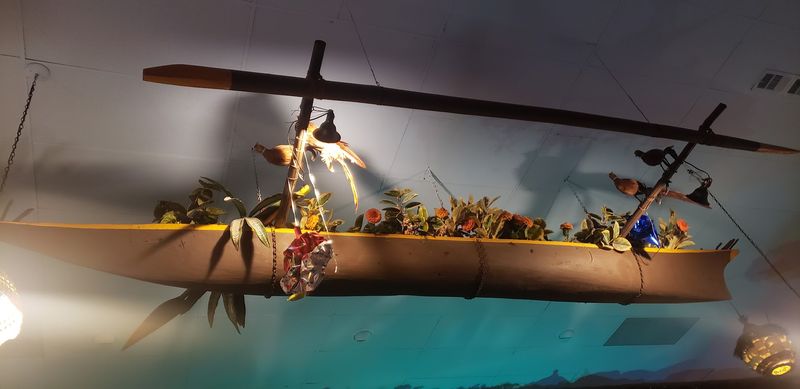 Look Up Or You Will Miss The Canoe Floating Over Dinner Look Up Or You Will Miss The Canoe Floating Over Dinner
