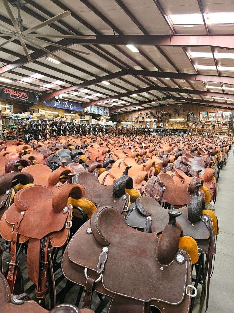 More Than 1,000 Saddles Under One Roof