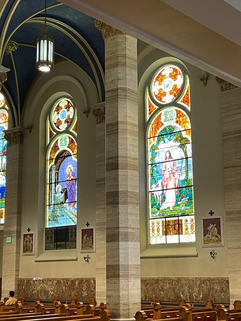 Munich Stained Glass That Tells Polish Saints' Stories Munich Stained Glass That Tells Polish Saints' Stories