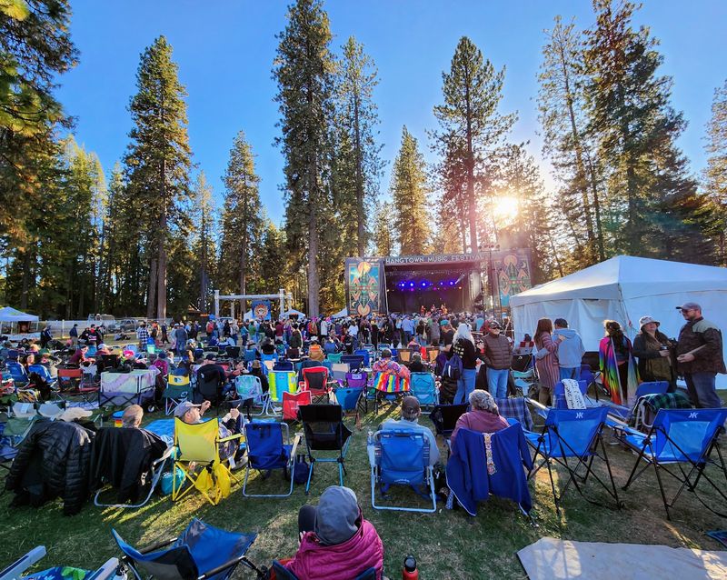Music Drifting Through The Trees All Year Long