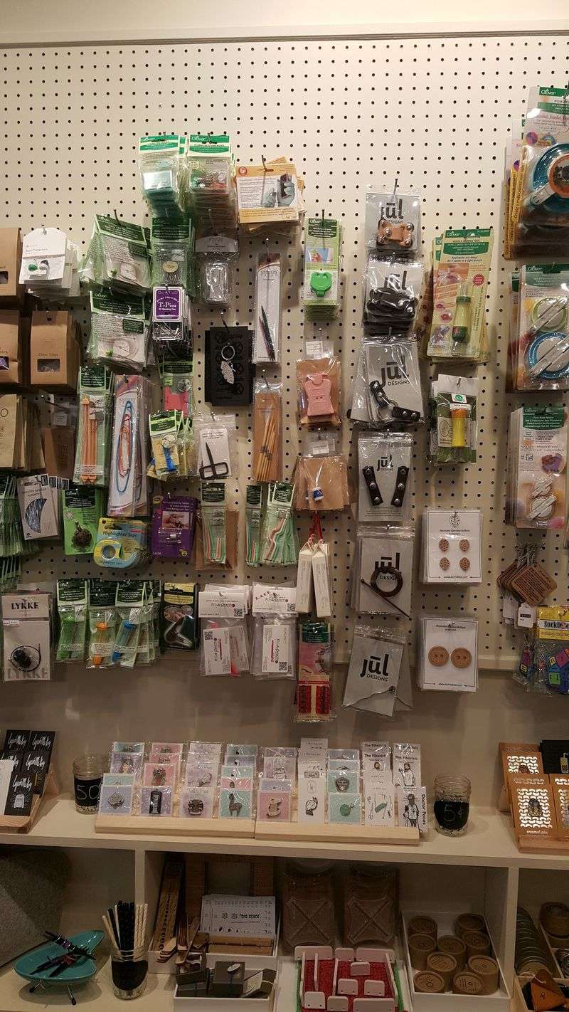 Needles, Hooks, And Notions Organized Like A Dream Toolbox Needles, Hooks, And Notions Organized Like A Dream Toolbox