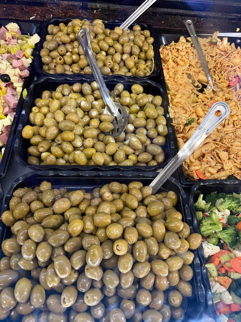 Olives, Olive Oil, And An Aisle Full Of Italian Staples