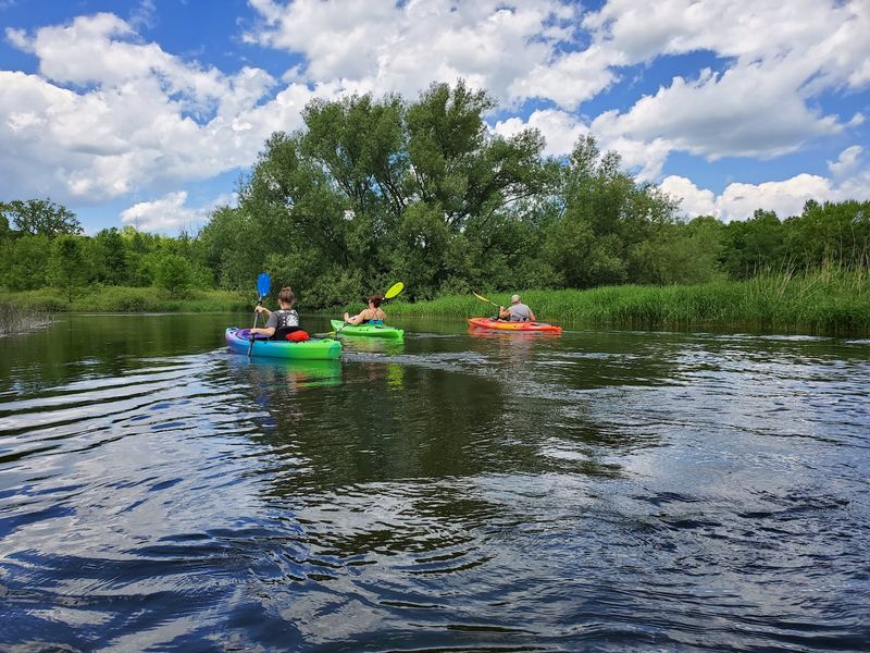 Paddling The Huron River From Dam To Placeway