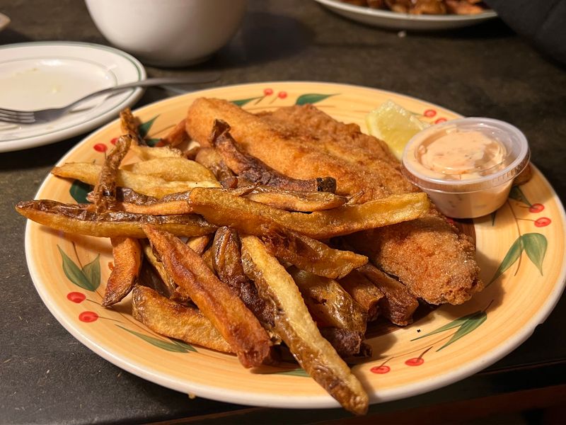 Pan-Fried Perch Is The Headliner Here