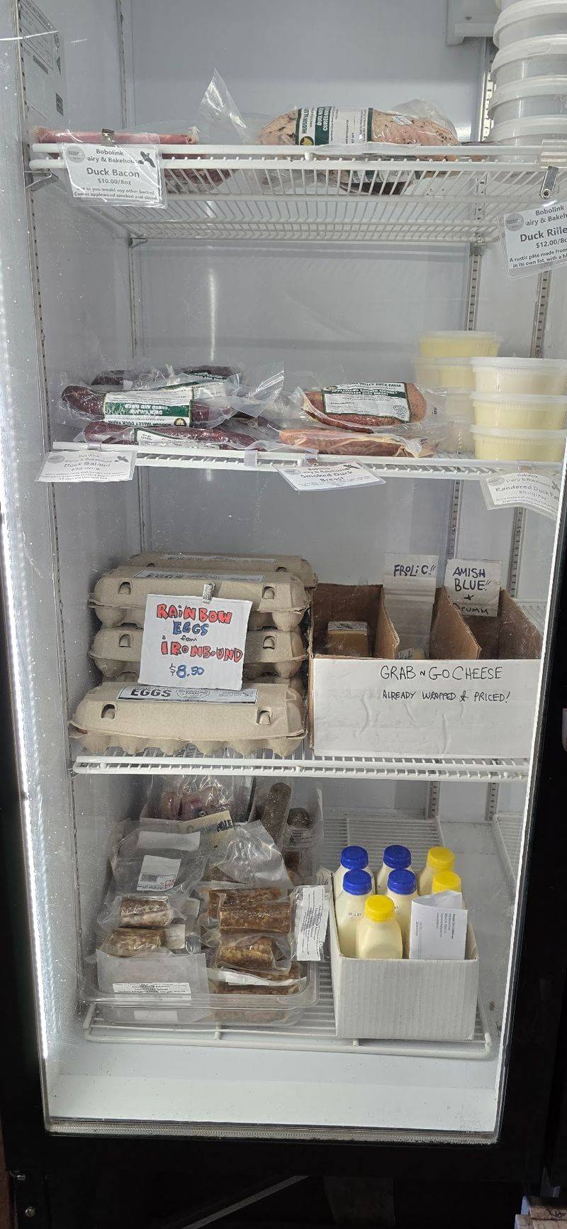 Pasture-Raised Meats And Pantry Extras In The Farm Store Pasture-Raised Meats And Pantry Extras In The Farm Store