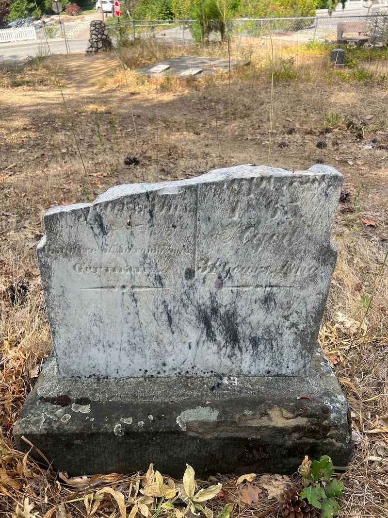 Pioneer Cemetery Pioneer Cemetery