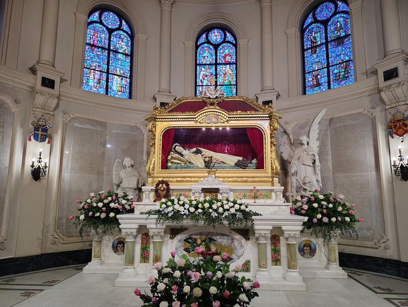 Relics, Paintings, and a Replica Tomb Relics, Paintings, and a Replica Tomb